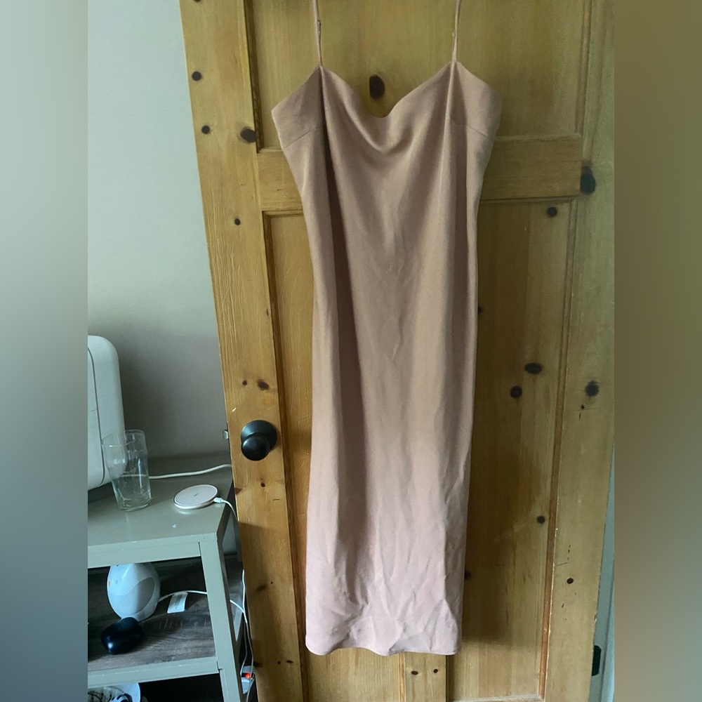 blush dress